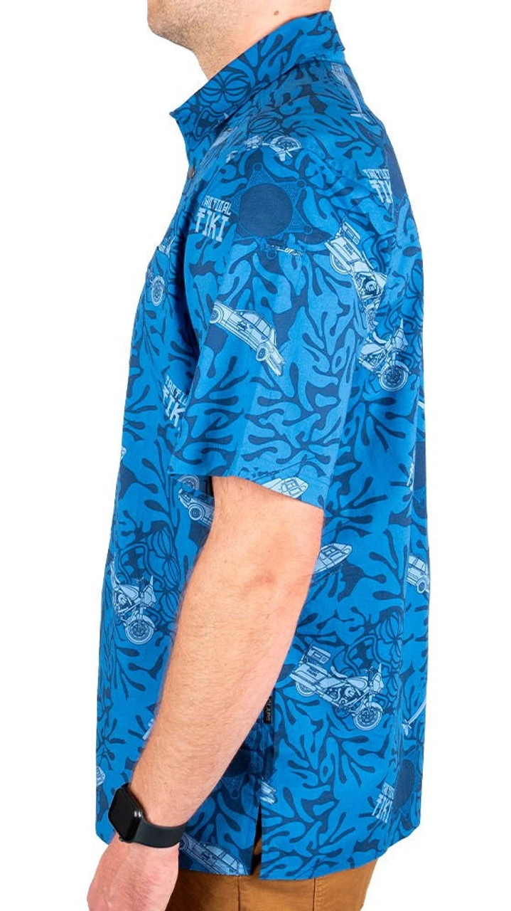 LA Police Gear Police Tactical Tiki⢠Short Sleeve Button Up Shirt - Image 11