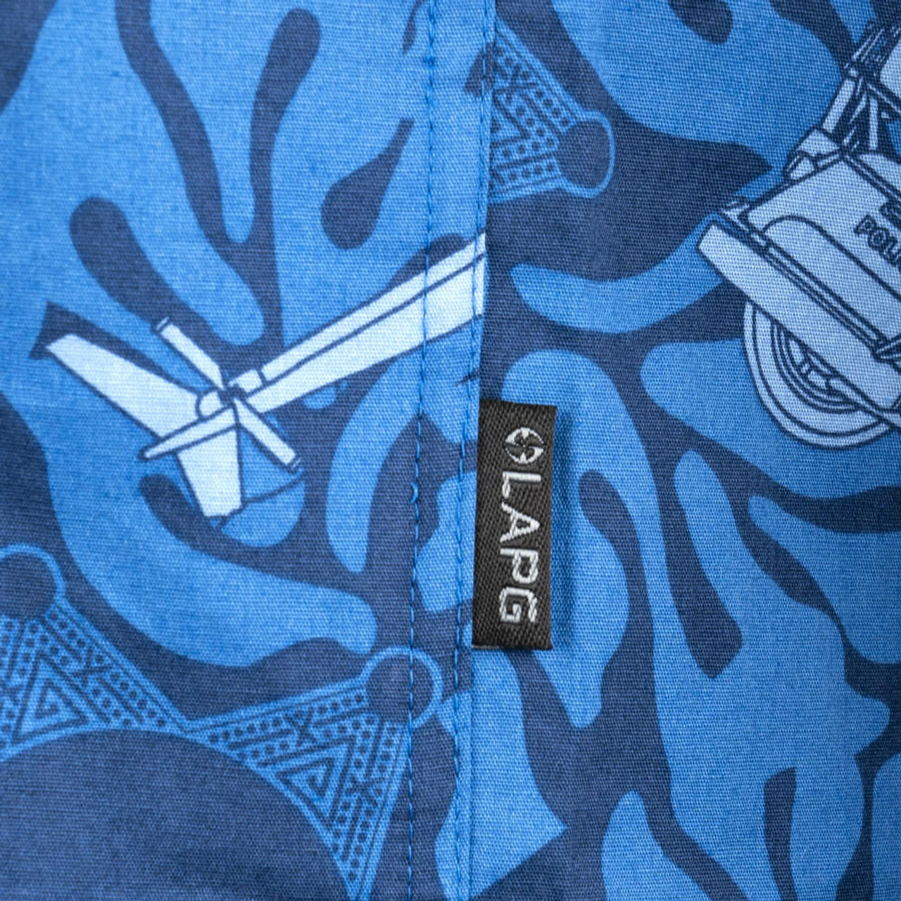 LA Police Gear Police Tactical Tiki⢠Short Sleeve Button Up Shirt - Image 5