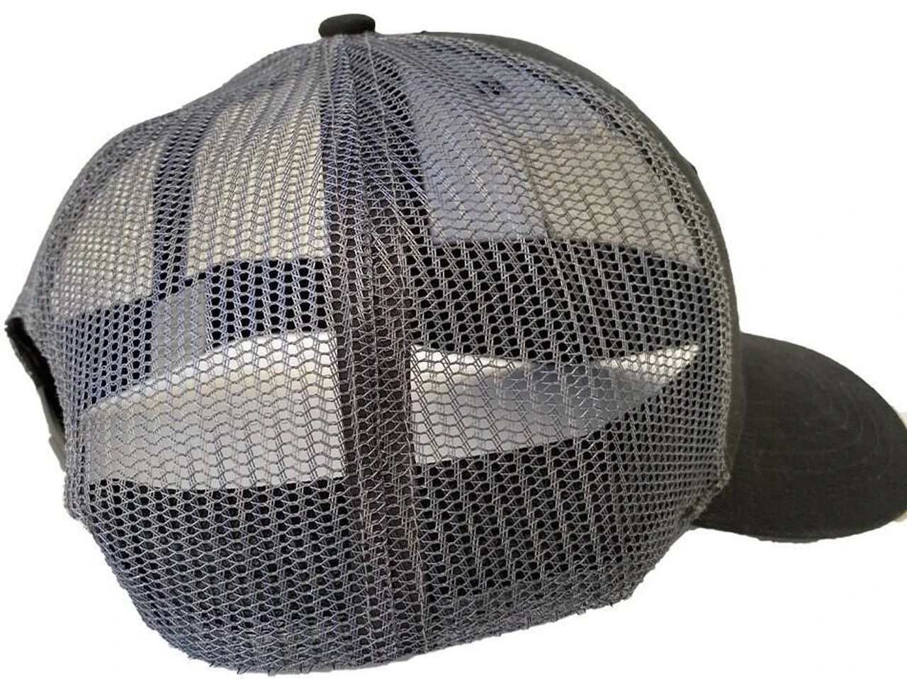 LA Police Gear Subdued Leather Flag Patch Hat - Image 5