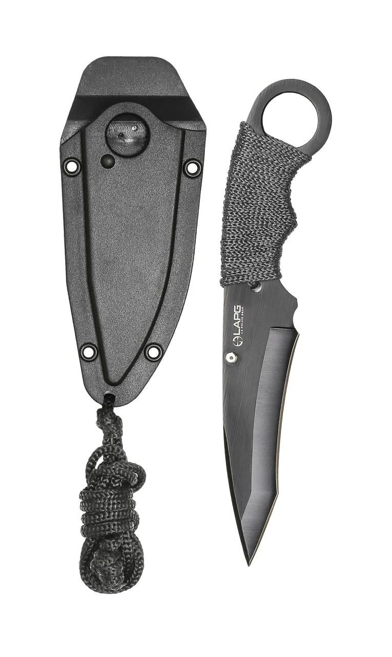 LA Police Gear Survivalist Neck Knife With Sheath - Image 5