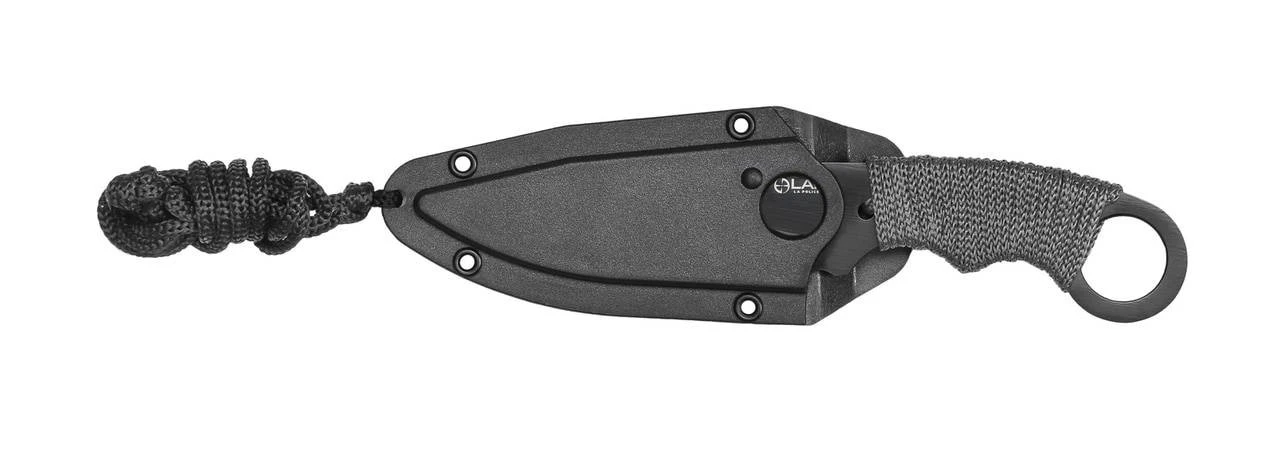 LA Police Gear Survivalist Neck Knife With Sheath - Image 3