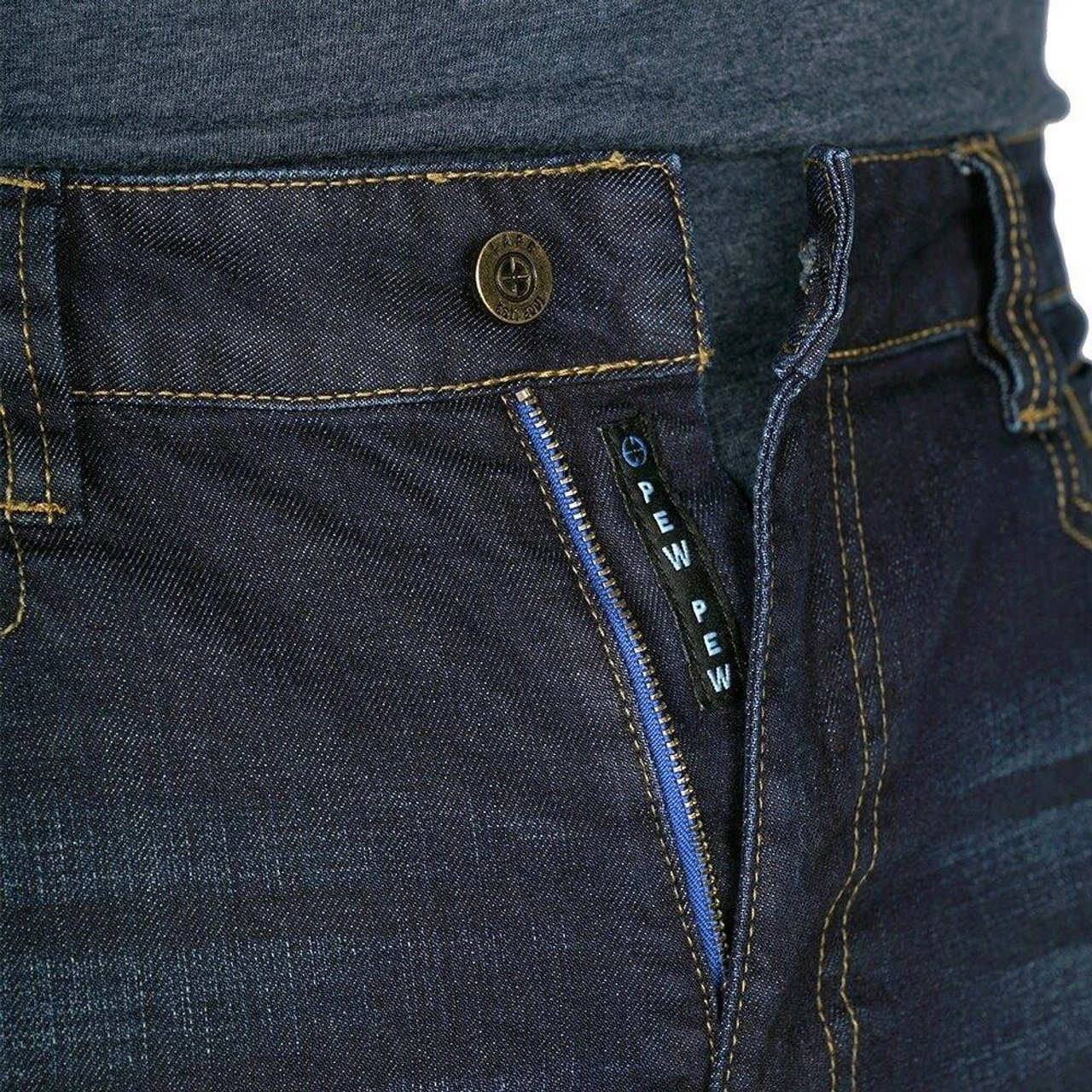 LA Police Gear Terrain Flex Slim Fit Jeans - Image 3