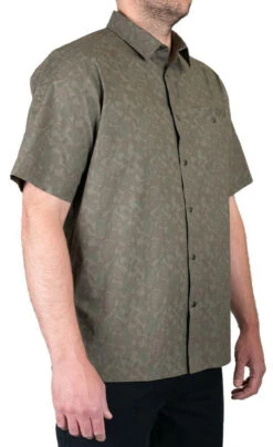 LA Police Gear Terrain Short Sleeve Button Up Shirt