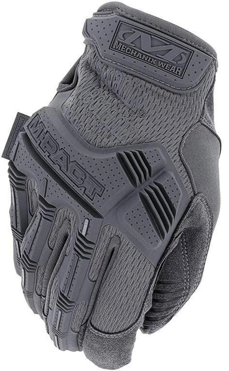 Mechanix Wear M-Pact Wolf Grey Glove - Impact Protection