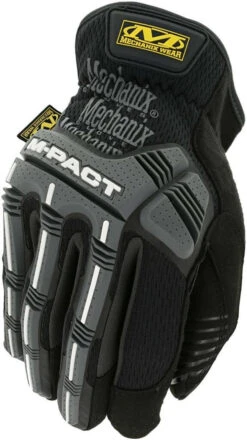 Mechanix Wear M-Pact Open Cuff Black/Grey Glove