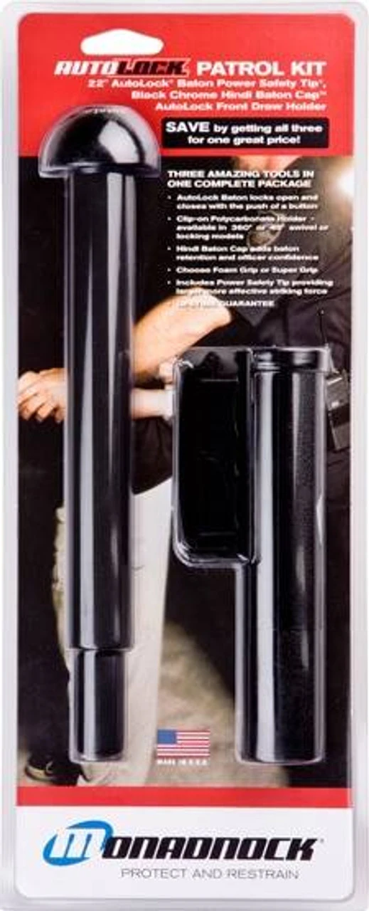 Monadnock AutoLock Patrol Baton Kit - Image 2