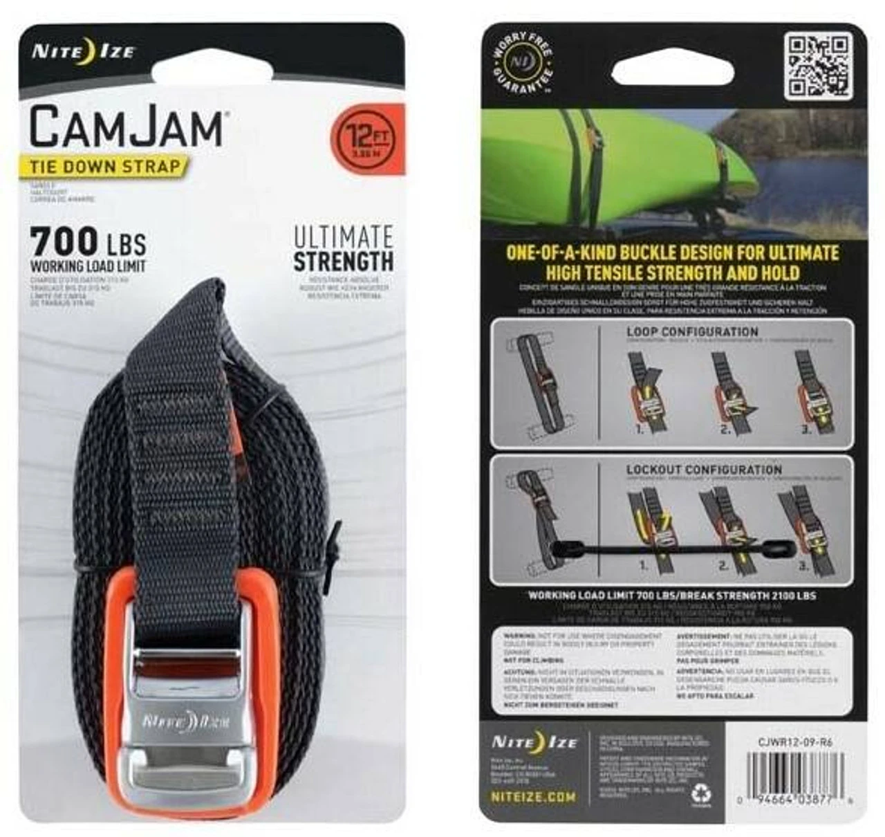 Nite Ize CamJam Tie Down Strap 12 Ft. - Image 4