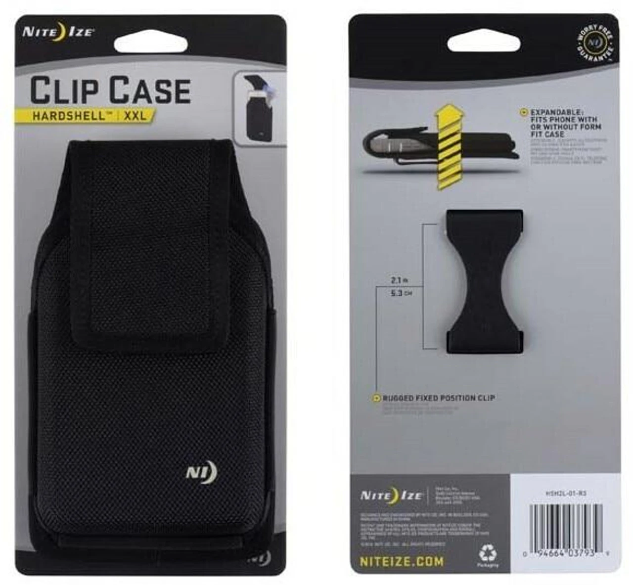 Nite Ize Clip Case Hardshell Vertical Universal Rugged Holster XXL - Image 3