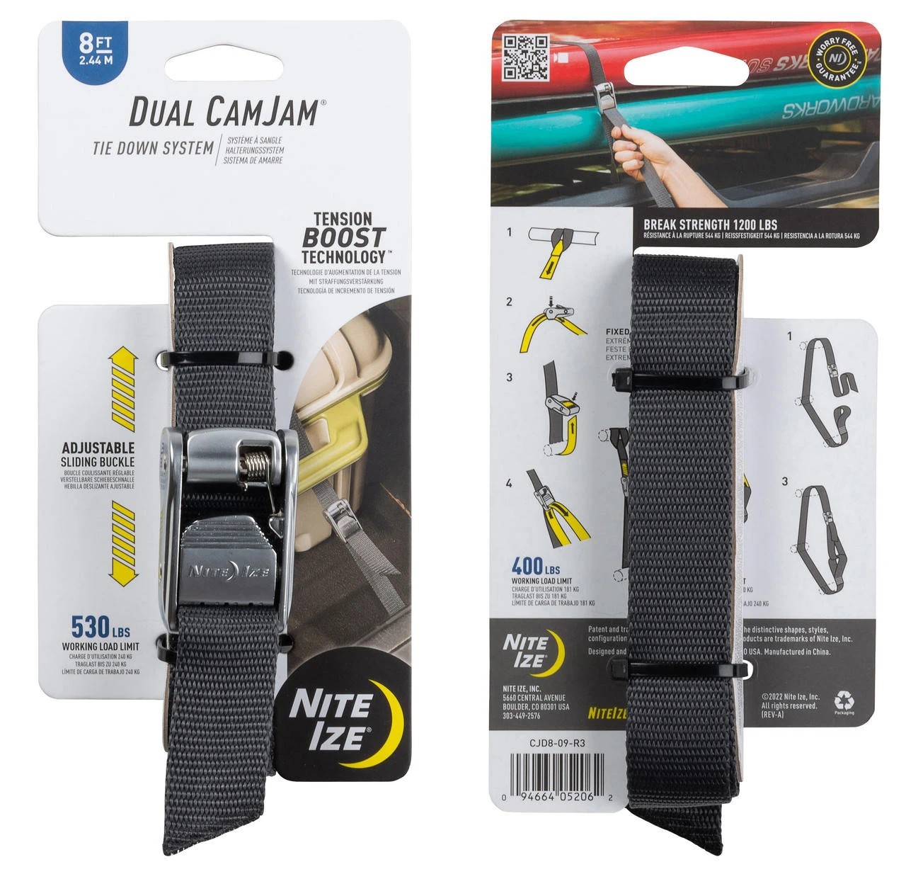 Nite Ize Dual 8' CamJam Tie Down System - Image 3