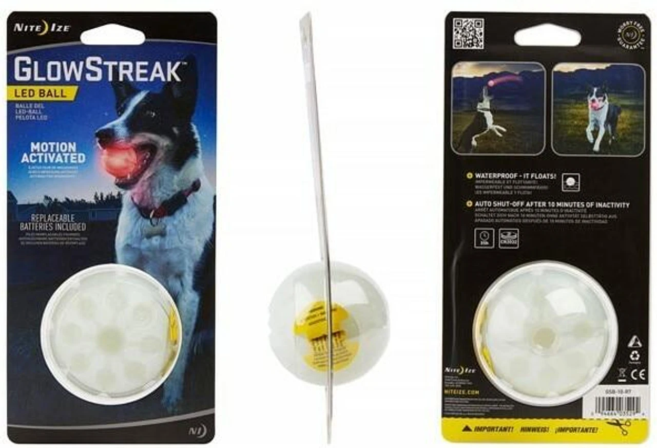 Nite Ize GlowStreak LED Ball Red - Image 6