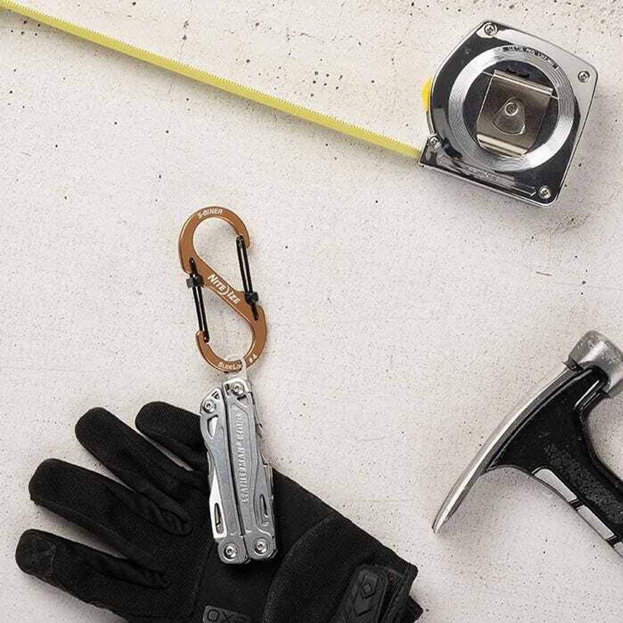 Nite Ize S-Biner Slidelock Assorted 3-Pack Aluminum Combo LSBA234-A2-R6 - Image 4