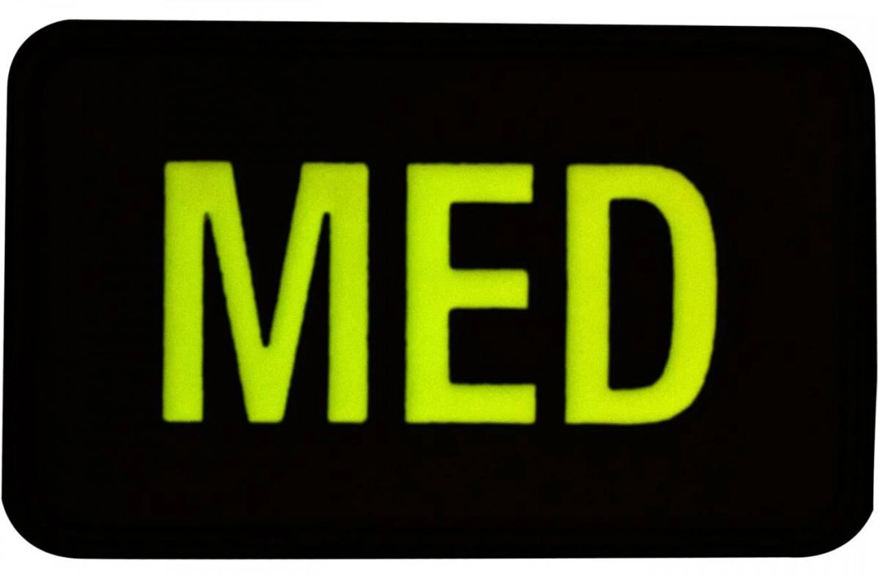 North American Rescue Luminous Med ID Patch (2 Per Pack) - Image 2