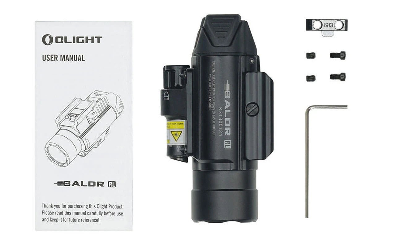 Olight Baldr RL Professional Red Laser Tactical Light - Image 7