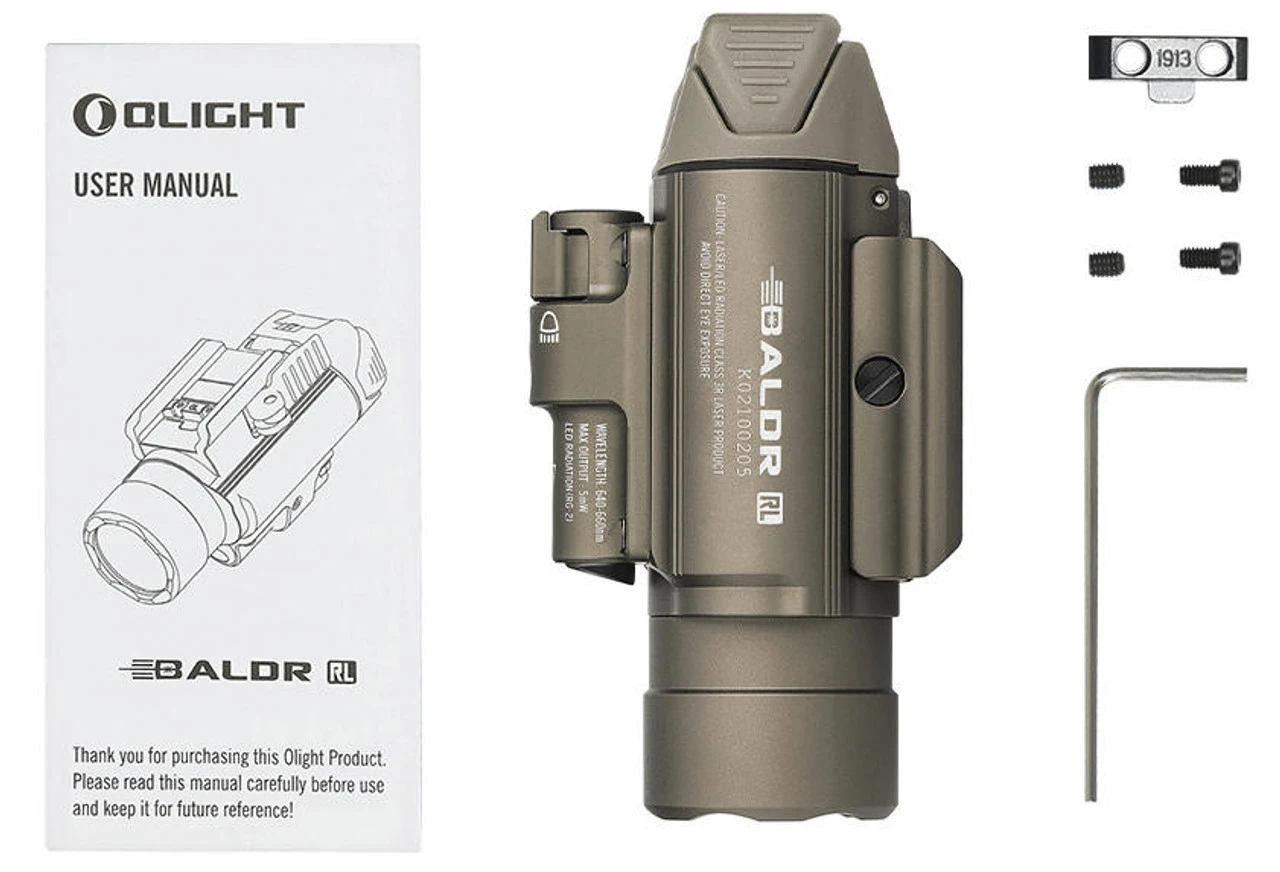 Olight Baldr RL Professional Red Laser Tactical Light - Image 8