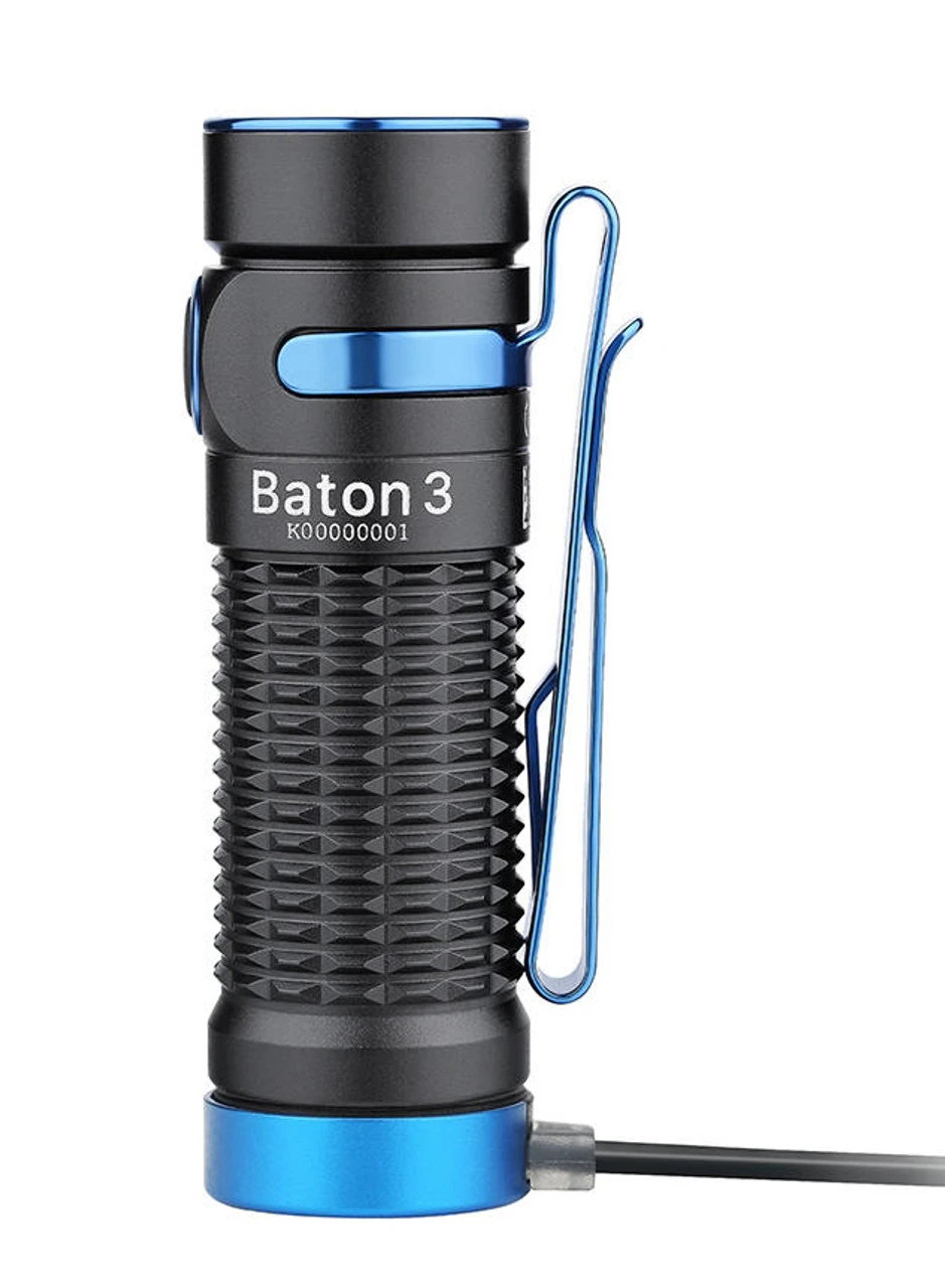 Olight Baton 3 1200 Lumen Tactical Flashlight - Image 4