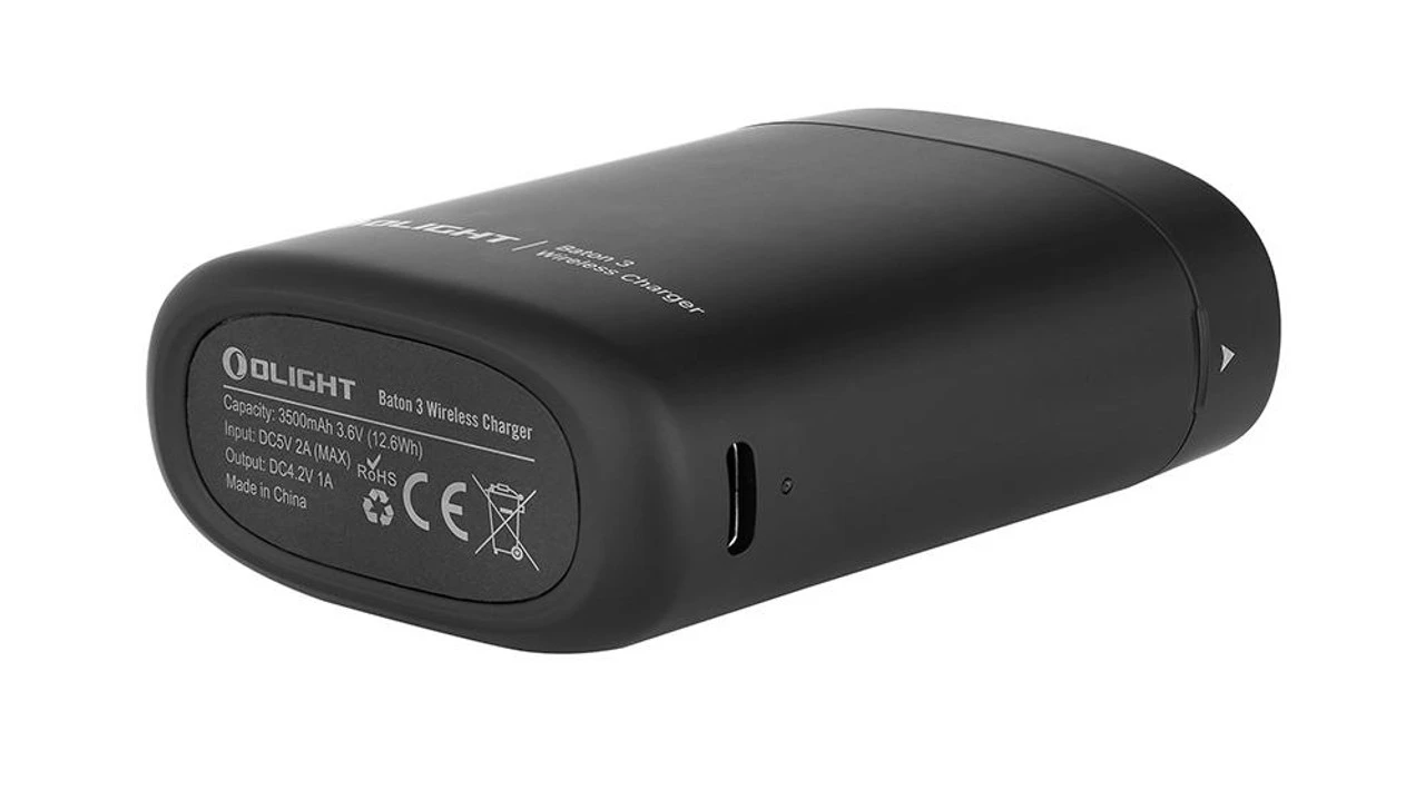 Olight Baton 3 Premium 1200 Lumen Tactical Flashlight With Portable Wireless Charger - Image 8