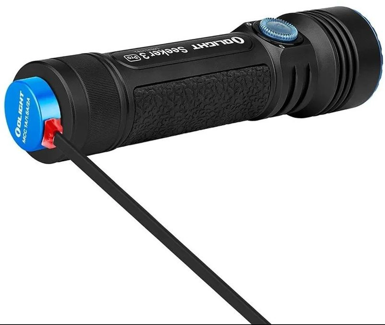 Olight Black Seeker 3 Pro Bright Flashlight - Image 6