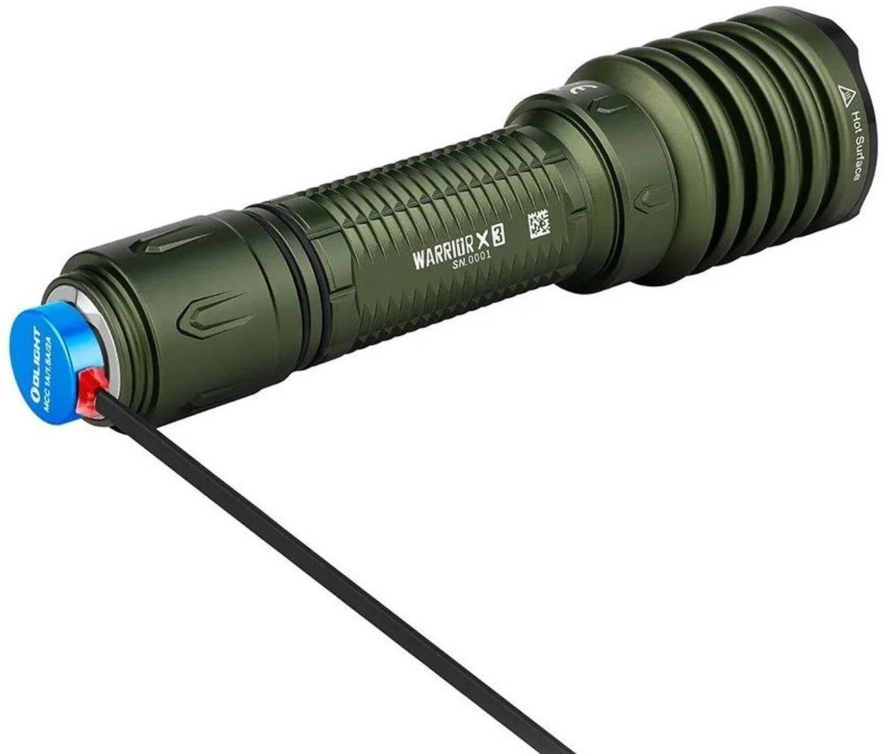 Olight Warrior X 3 Tactical Flashlight - Image 4
