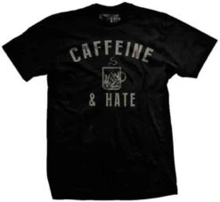 Ranger Up Bullets Caffeine And Hate Vintage Shirt