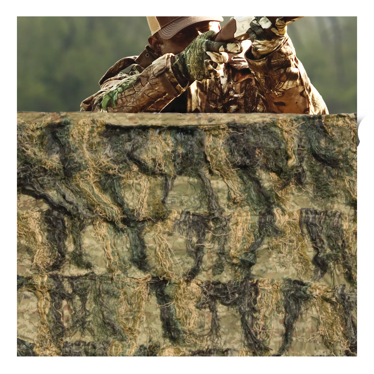 Red Rock Outdoor Gear 5'x12' Ghillie Blind Camo Netting