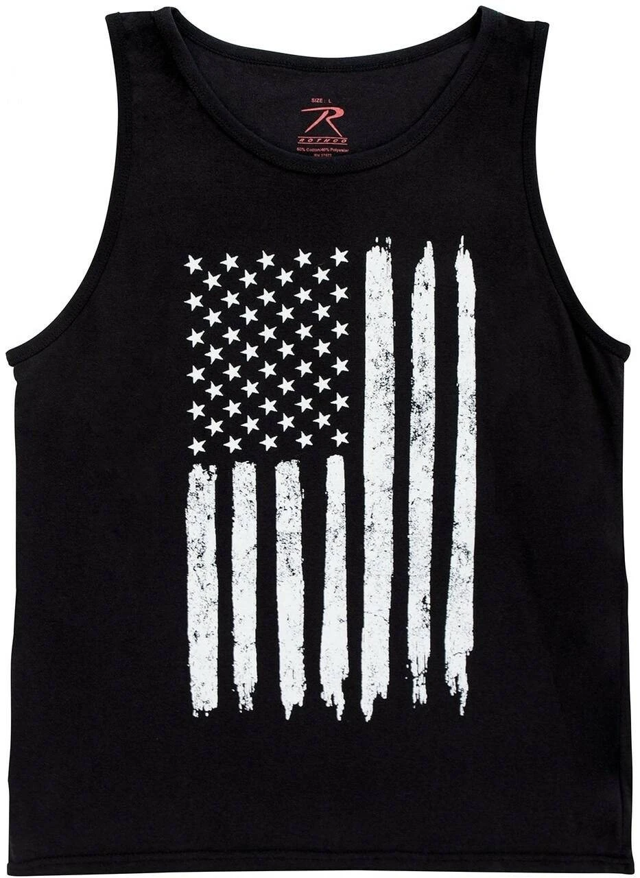Rothco Distressed U.S. Flag Tank Top