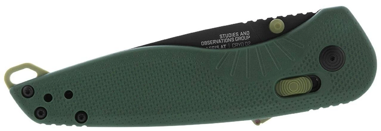 SOG Aegis AT Forest & Moss Folding Knife - Image 6