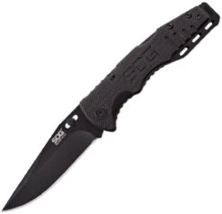SOG Salute Mini Black G10 Folding Knife