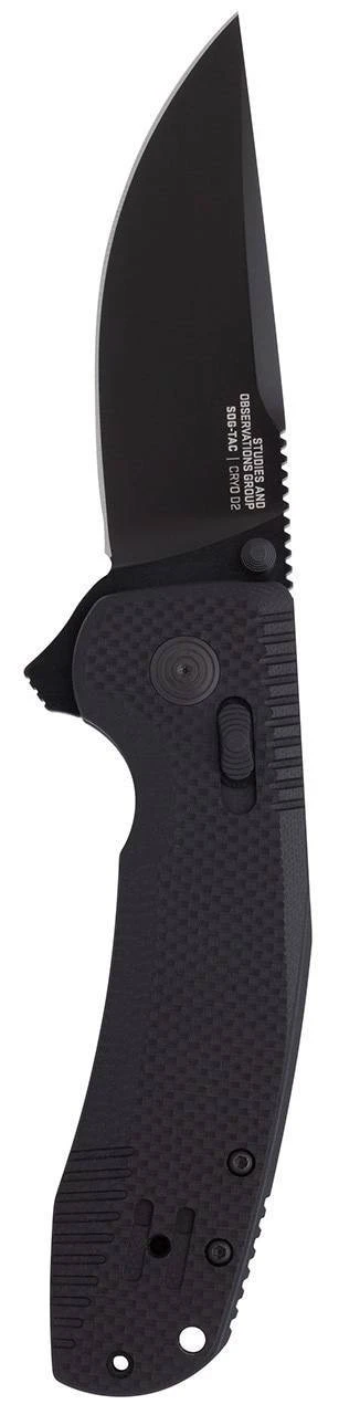 SOG SOG-TAC XR Blackout Folding Knife