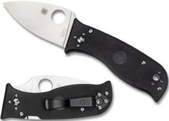 Spyderco Lil Temperance 3 Plain Edge Knife