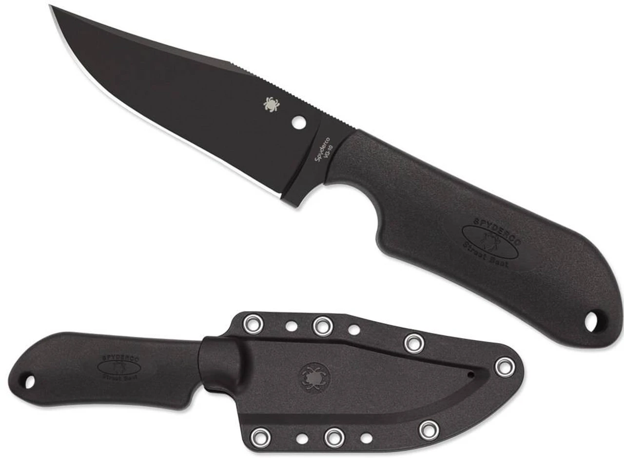 Spyderco Street Beat FRN Black Blade Knife