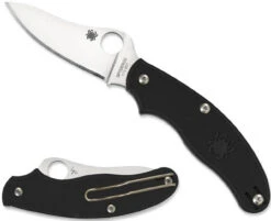 Spyderco UK Black FRN Drop Point Penknife