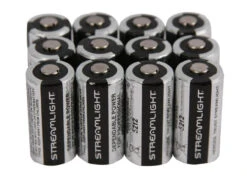 Streamlight 3V CR123 Lithium Batteries - 12 Pack