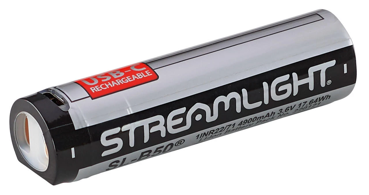 Streamlight SL-B50 USB-Rechargeable Lithium-Ion Battery 2 Pack - Image 2