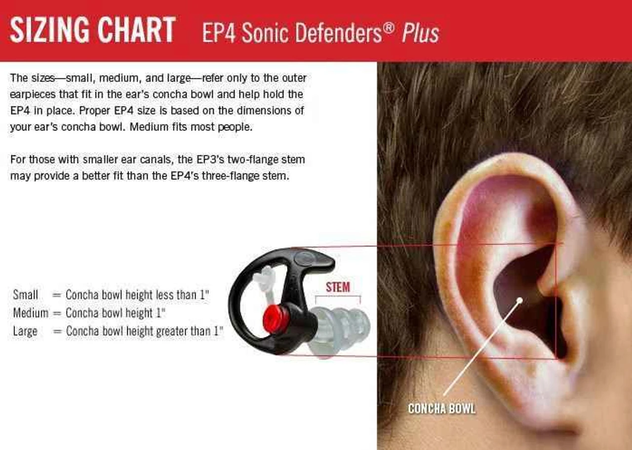 SureFire EP4 Sonic Defender Plus Ear Plugs - 25 Pack - Image 5