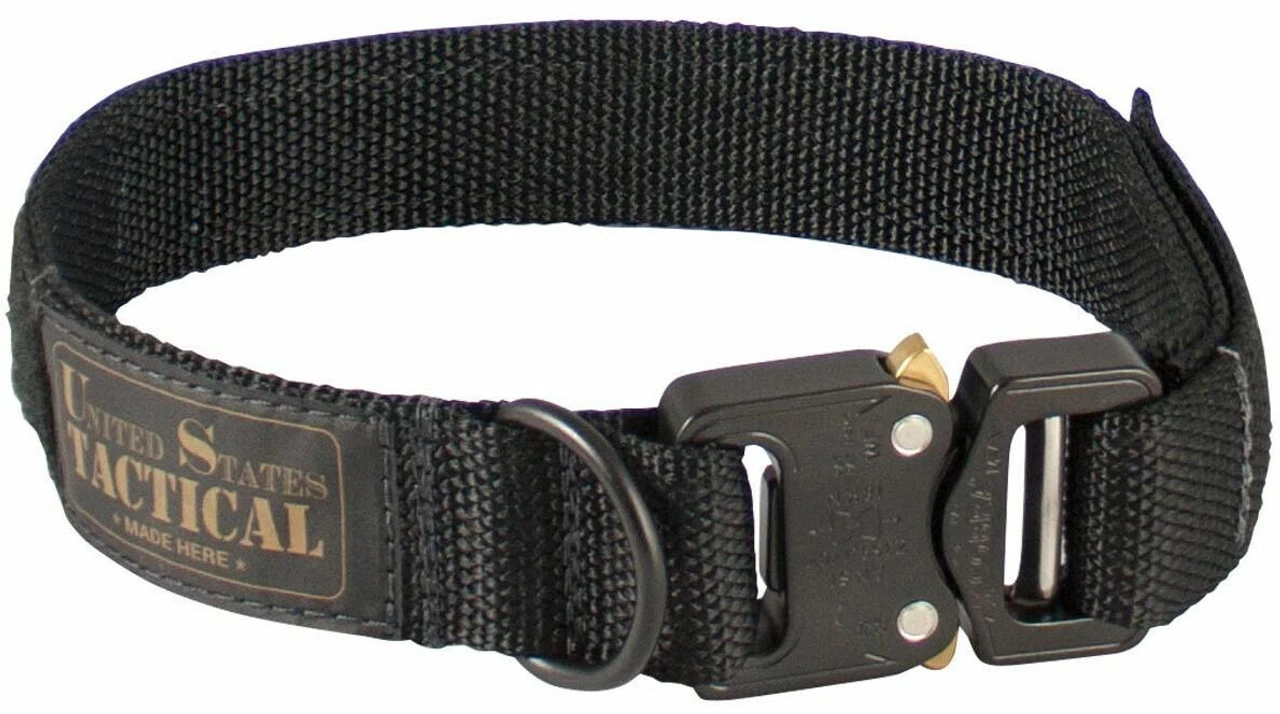 United States Tactical Cobra Buckle K9 Collar