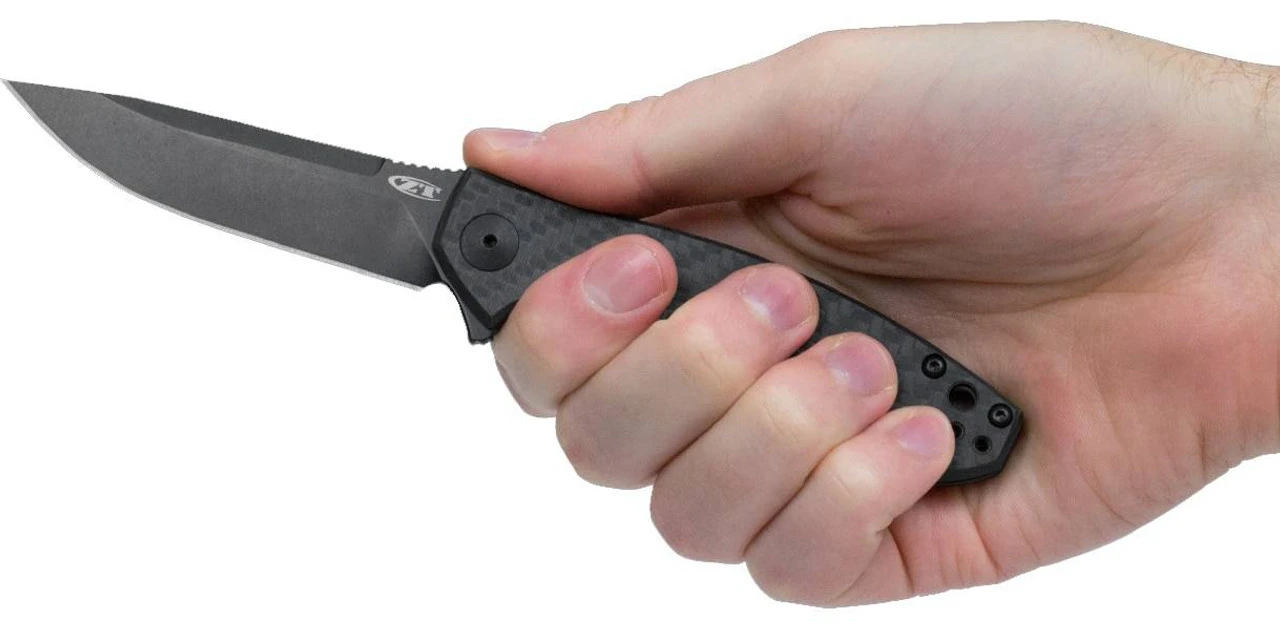 Zero Tolerance Small Sinkevich Carbon Fiber Folding Knife 0450CF - Image 3