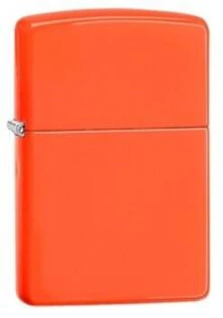 Zippo Windproof Neon Orange Lighter